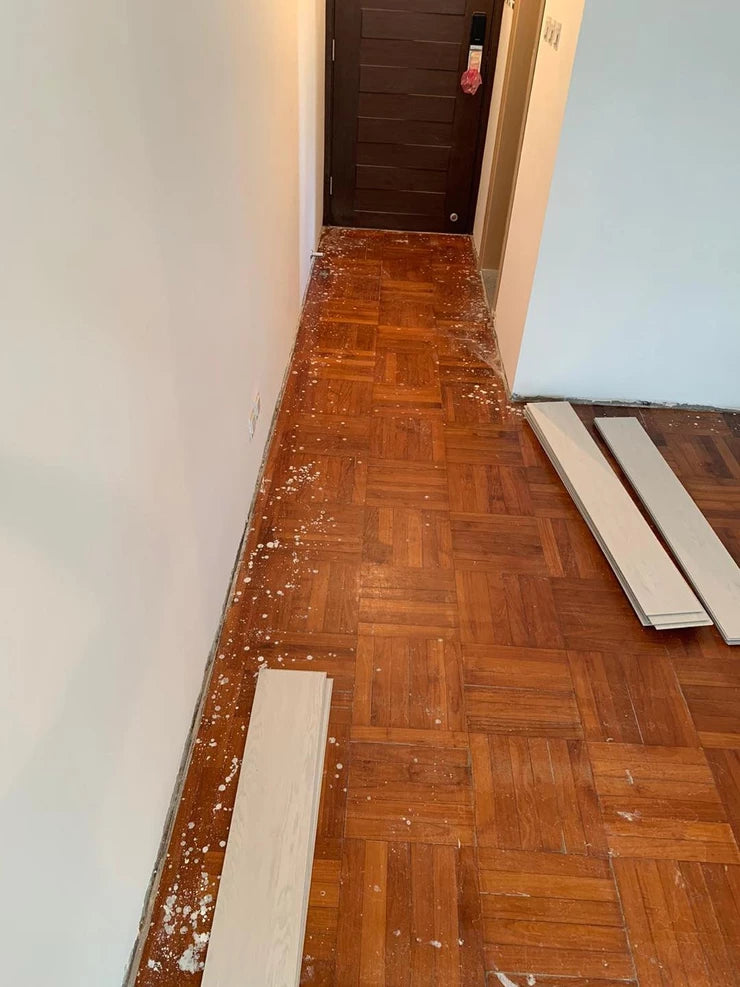 Old Teak Flooring Renovation!