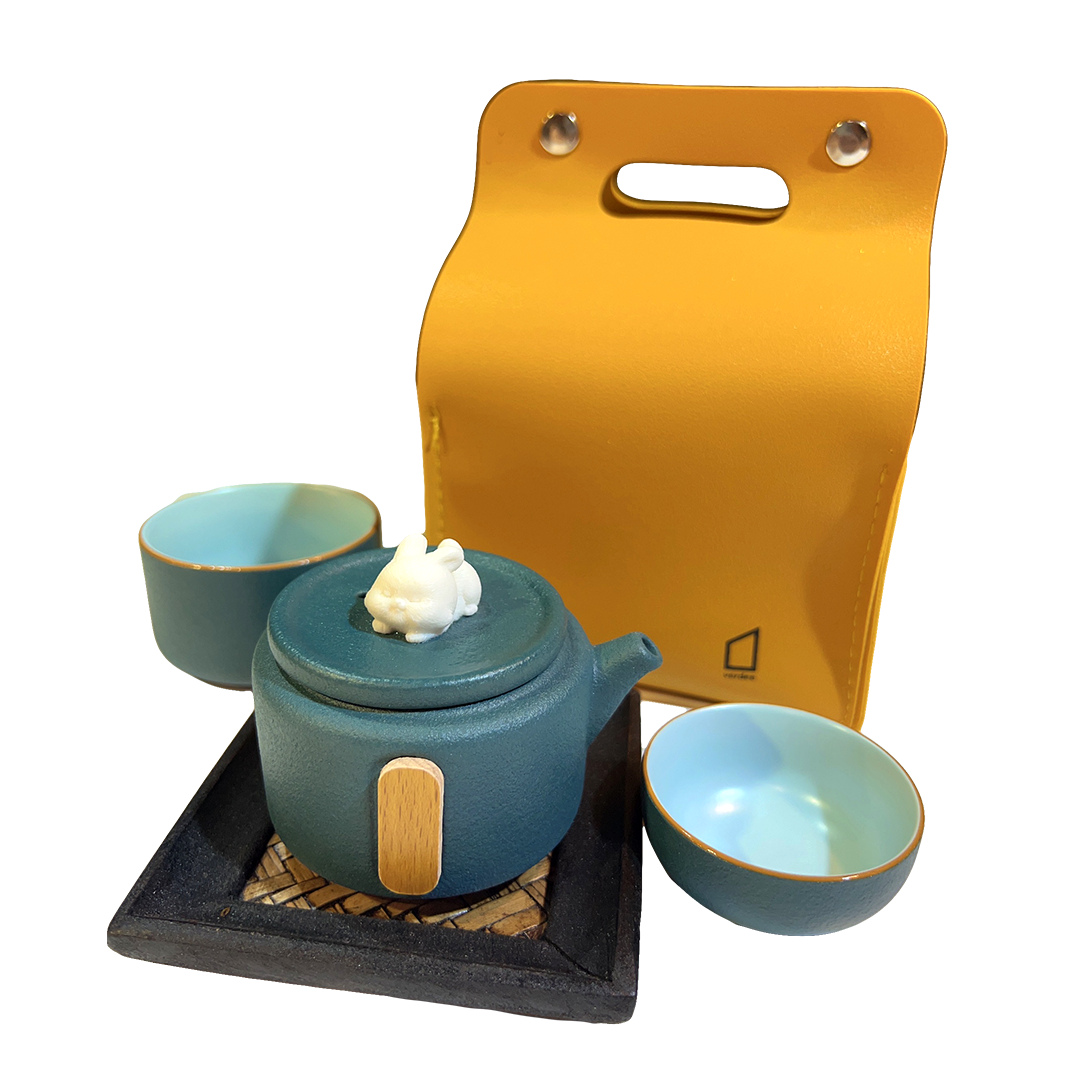 Rabbit Ceramic Tea Set