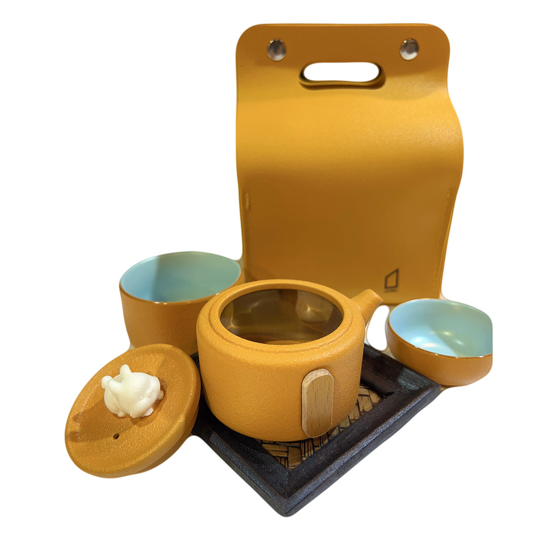 Rabbit Ceramic Tea Set
