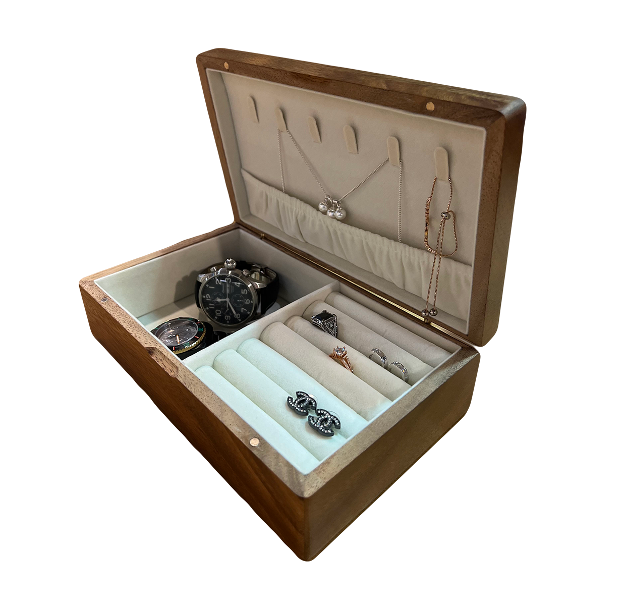 Walnut Jewellery box