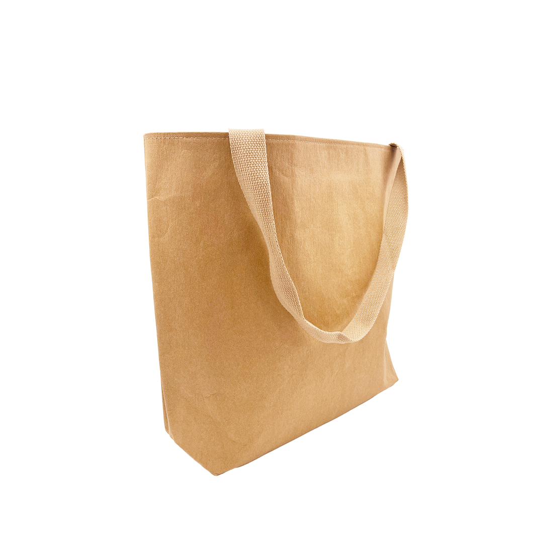 Washed Kraft Paper Tote