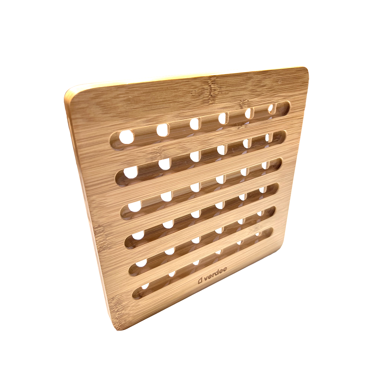 Square Bamboo Heat Insulation Mat