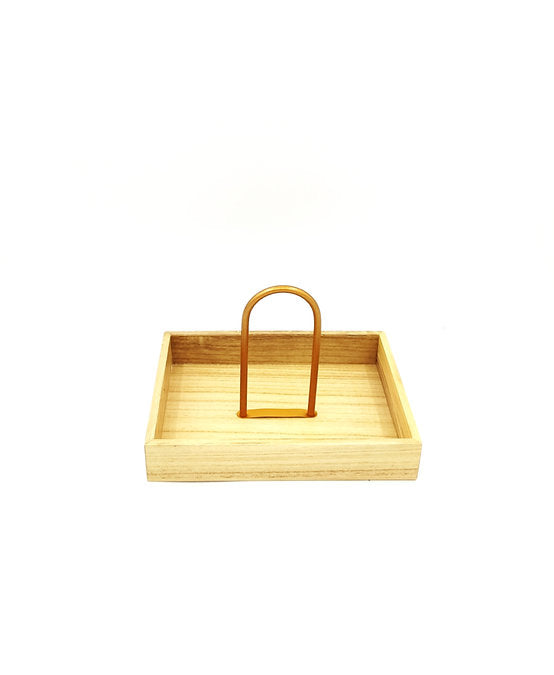 Wooden Accessory Storage Tray