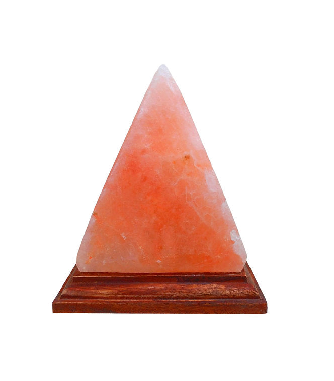 PYRAMID Himalayan Crystal Salt Lamp