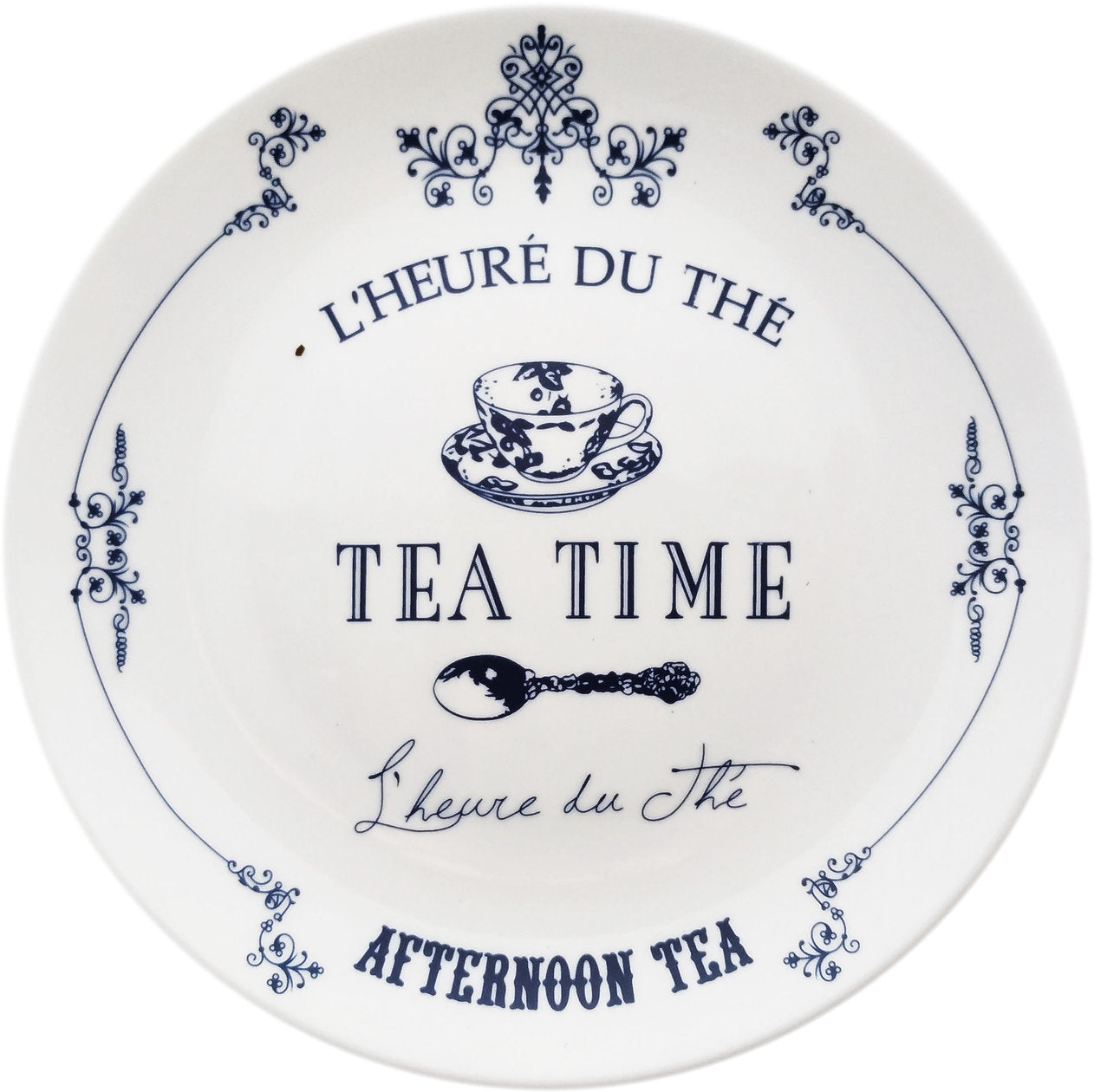 TEA TIME Ceramic Plate