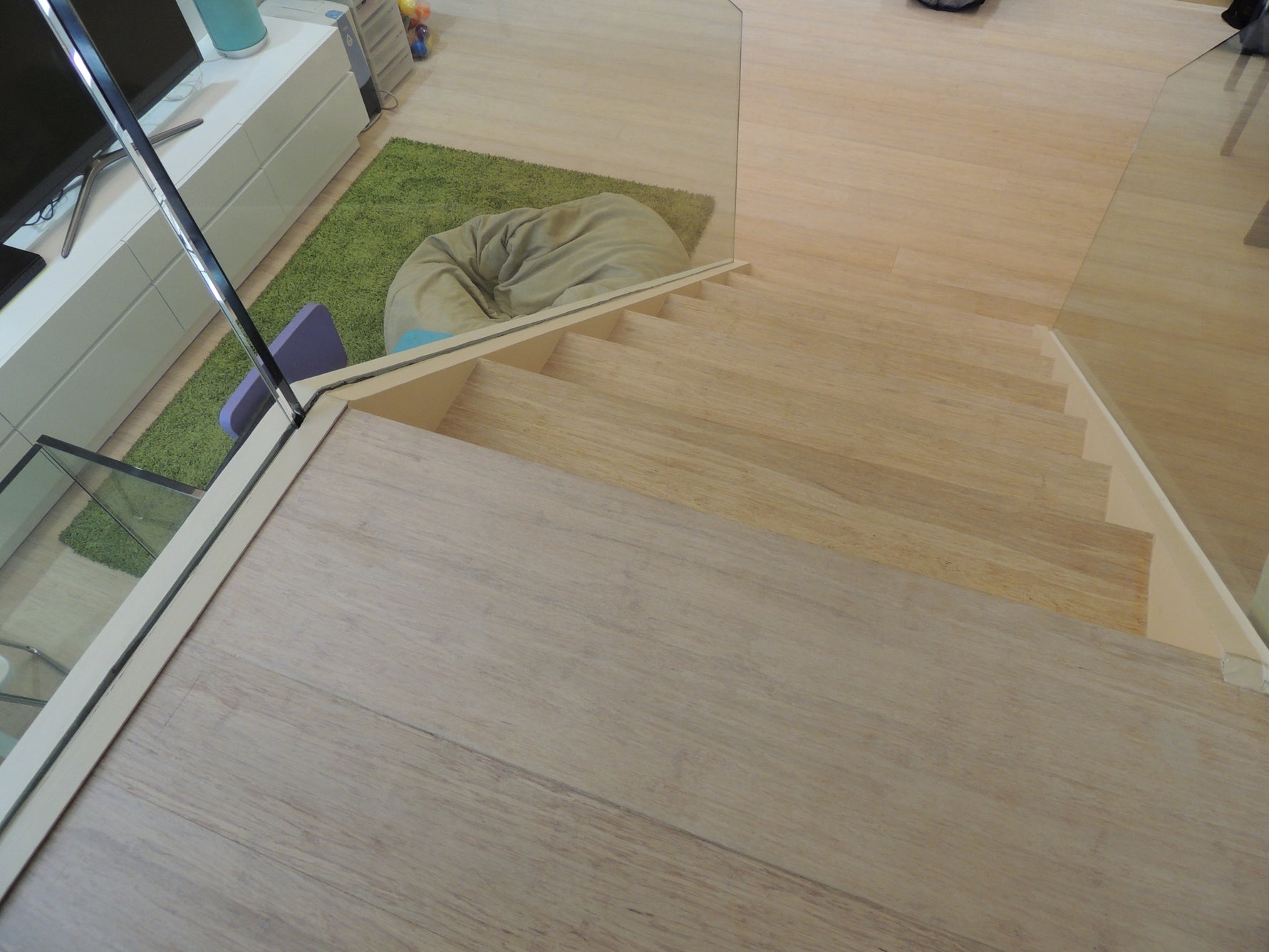 VERDEE Strand Woven Bamboo Flooring - COLOUR Series (Cotton White) [$64.89/sqft; 22.5sqft/box]