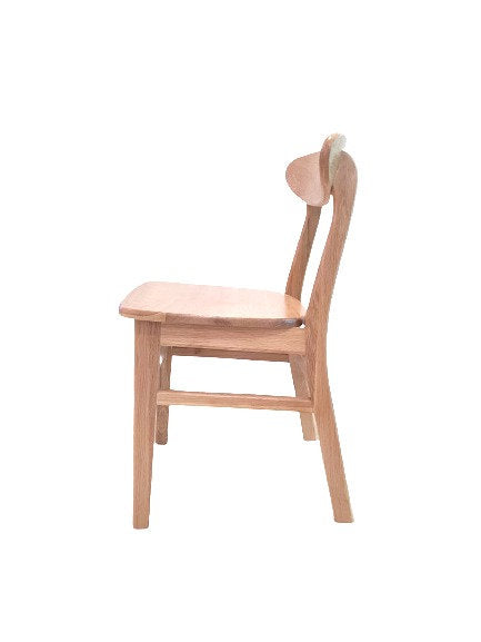 OPAL SQUARE Solid Oak Chair